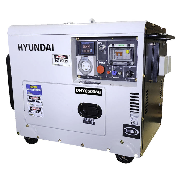 Hyundai 8kVA Generator Reliable Remote Start