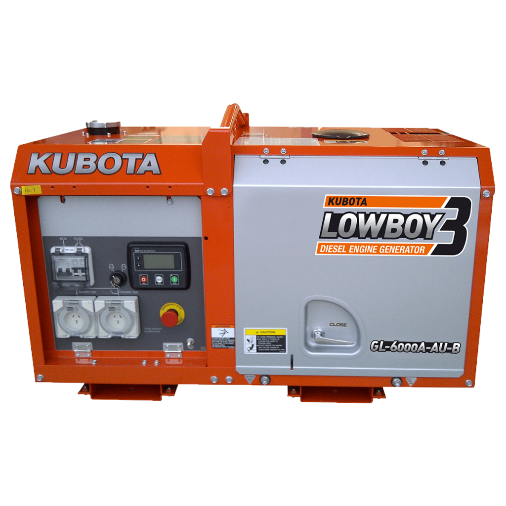 Kubota GL6000 5.5kVA Low Boy Diesel Generator Review