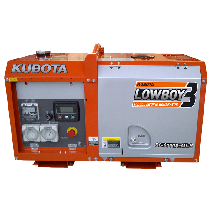 Kubota GL6000 5.5kVA Low Boy Diesel Generator Review