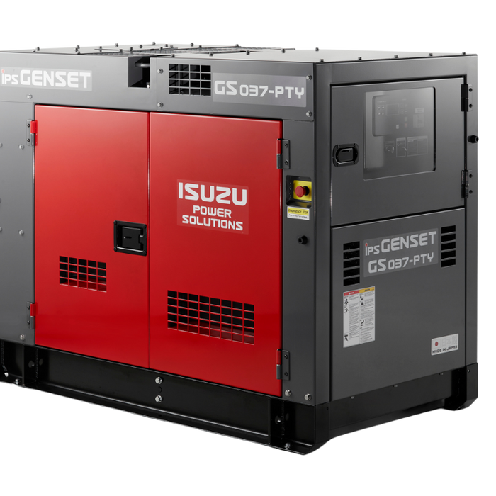 Reliable Isuzu 37kVA All-Weather Generator