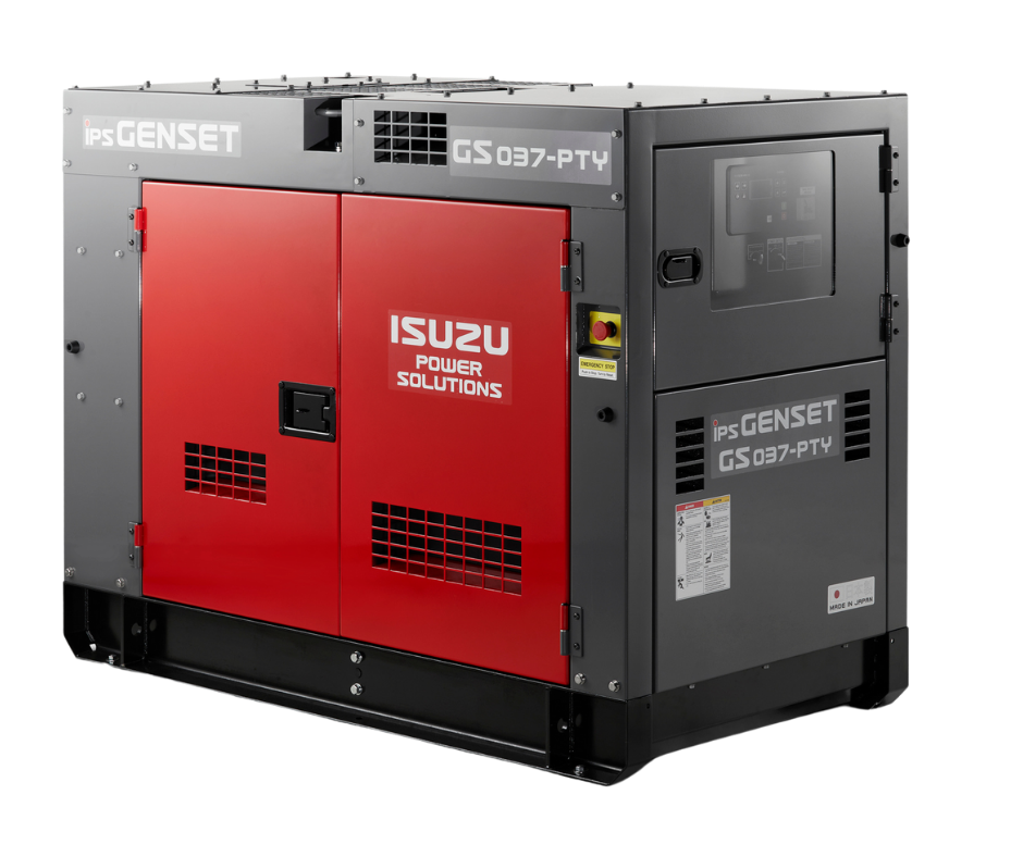 Reliable Isuzu 37kVA All-Weather Generator