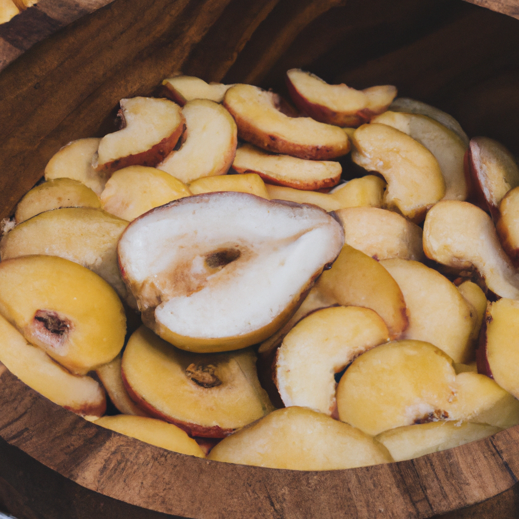 Camp Oven Pear and Cinnamon Crumble