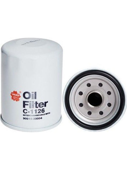 Sakura Spin-On Oil Filter C-1126 Engine Oil Filter Sakura    - Micks Gone Bush