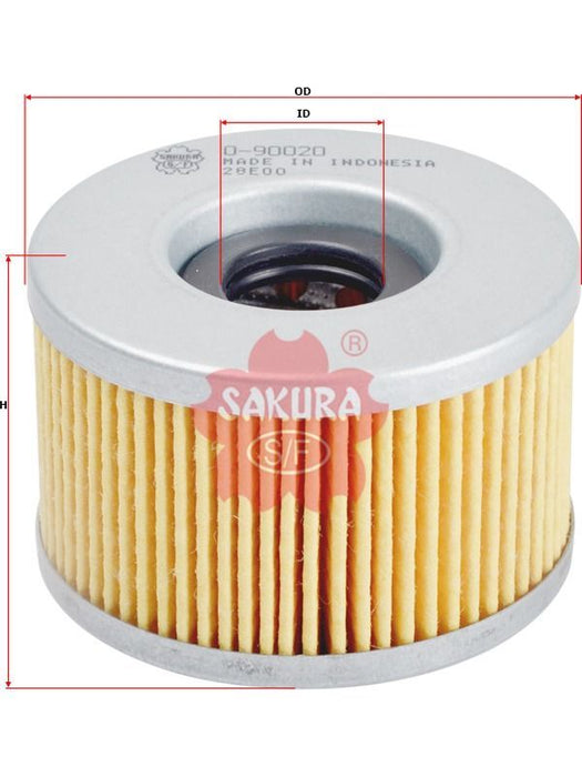 Sakura Oil Filter O-90020 Engine Oil Filter Sakura    - Micks Gone Bush