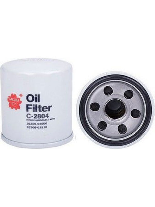 Sakura Spin-On Oil Filter [Ref Ryco Z411] C-2804 Engine Oil Filter Sakura    - Micks Gone Bush