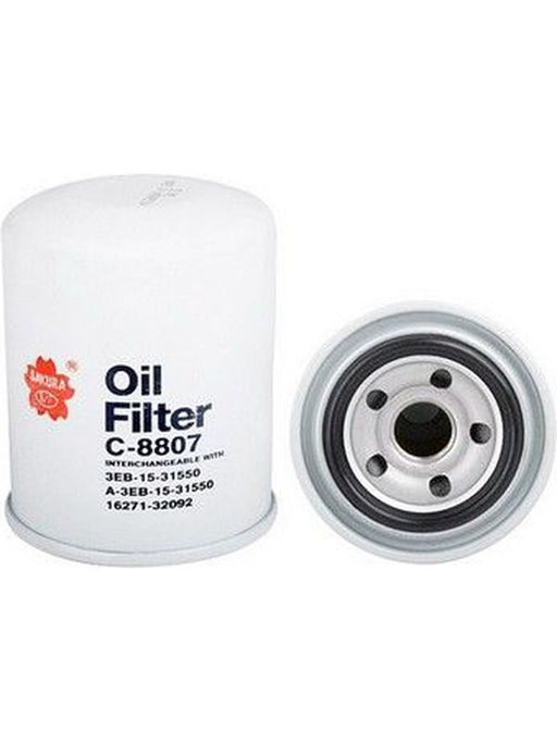 Sakura Oil Filter B161S 200073A1 16271-32092 3Eb-15-31550 C-8807 Engine Oil Filter Sakura    - Micks Gone Bush