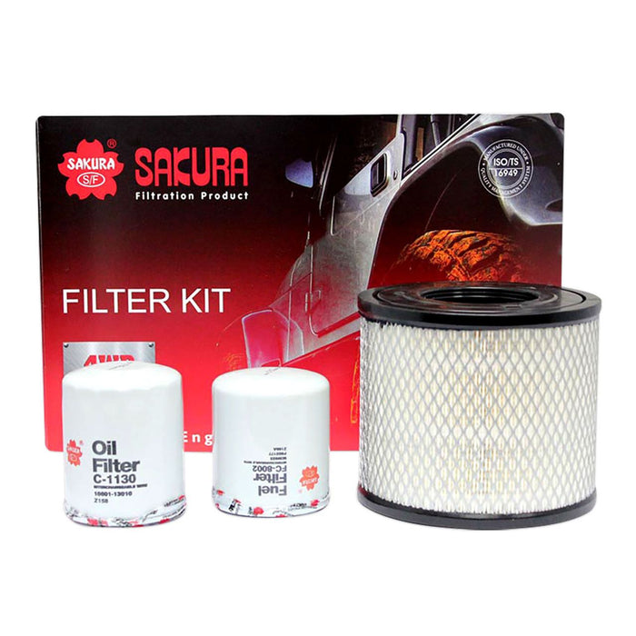 Sakura 4x4 Filter Service Kit K-15250 Filter Service Kit Sakura    - Micks Gone Bush