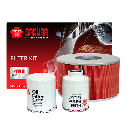 Sakura 4x4 Filter Service Kit K-11260 Filter Service Kit Sakura    - Micks Gone Bush