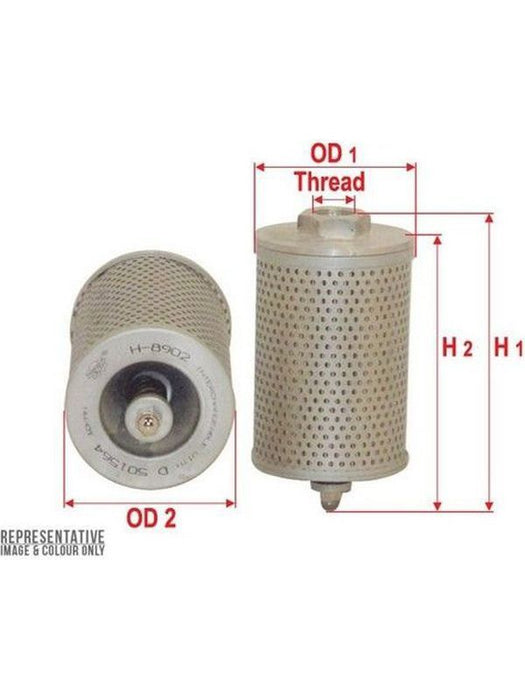 Sakura Hydraulic Oil Filter H-8902 Engine Oil Filter Sakura    - Micks Gone Bush