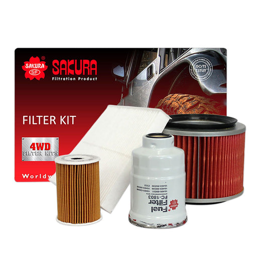 Sakura 4x4 Filter Service Kit K-18280 Filter Service Kit Sakura    - Micks Gone Bush