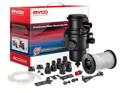 Ryco Crankcase Filter Assembly Kit - RCC351K Air Filter (Single) Ryco    - Micks Gone Bush