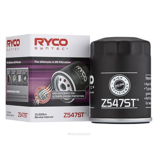 Ryco Z547ST High Performance SynTec Oil Filter for Honda NSX Engine Oil Filter Ryco    - Micks Gone Bush