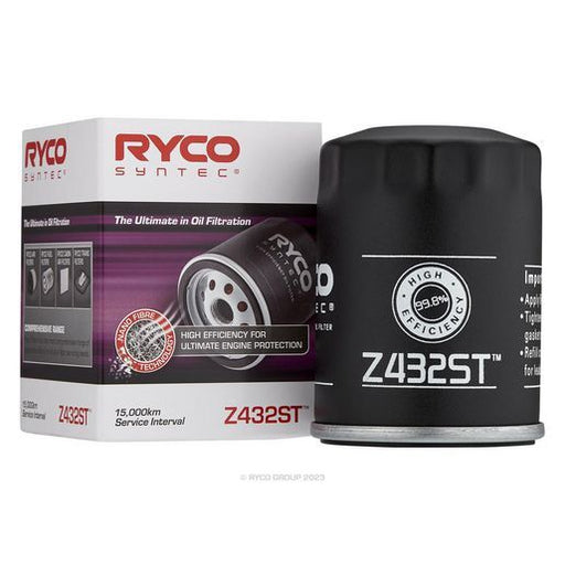 Ryco Z432ST High-Performance SynTec Oil Filter for Toyota Rukus 2010-2015 Engine Oil Filter Ryco    - Micks Gone Bush