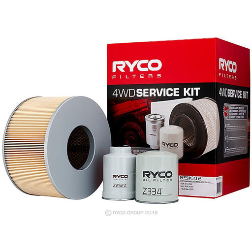 Ryco RSK42 4WD Filter Kit for Toyota Landcruiser HDJ100 4.2L Diesel (1998-2007) Filter Service Kit Ryco    - Micks Gone Bush