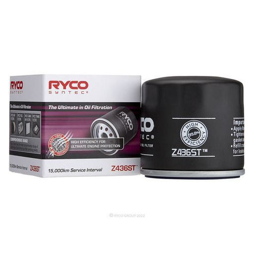 Ryco Z436ST Syntec Oil Filter - Ultimate Engine Protection Engine Oil Filter Ryco    - Micks Gone Bush