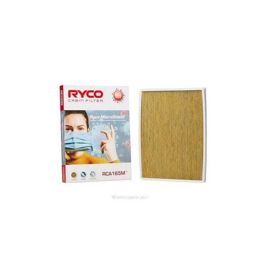 Ryco RCA165M Cabin Filter - Allergy & Dust Protection Cabin Air Filter (Single) Ryco    - Micks Gone Bush