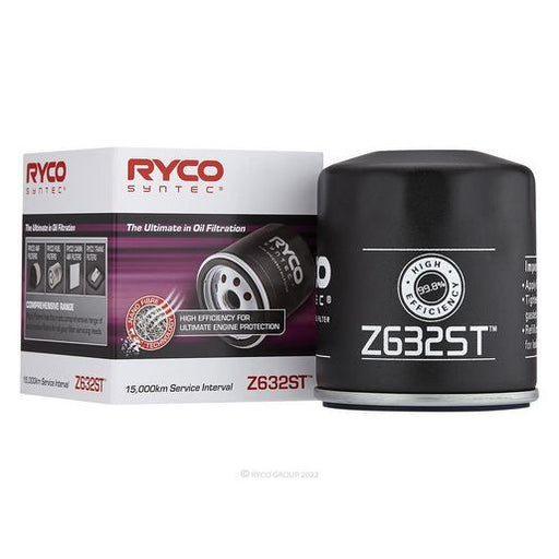 Ryco Z632ST Syntec Oil Filter for High Performance & Racing Engines Engine Oil Filter Ryco    - Micks Gone Bush