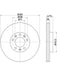 Bremtec Disc Brake Rotor Euro-Line (Pair) 283mm BDR26070EL Disc Brake Rotor (Single) Bremtec    - Micks Gone Bush