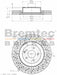 Bremtec 350mm Disc Brake Rotor (Single) Euro-Line BDR19150EL Disc Brake Rotor (Single) Bremtec    - Micks Gone Bush