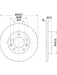 Bremtec 249mm Euro-Line BDR26170EL Disc Brake Rotor (Pair) Disc Brake Rotor (Single) Bremtec    - Micks Gone Bush