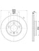 Bremtec Euro-Line 294mm Disc Brake Rotor Pair BDR40074EL Disc Brake Rotor (Single) Bremtec    - Micks Gone Bush