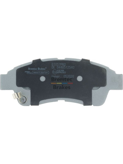 Bremtec Pro-Series Brake Pad BT057PRO Disc Brake Pad Set Bremtec    - Micks Gone Bush