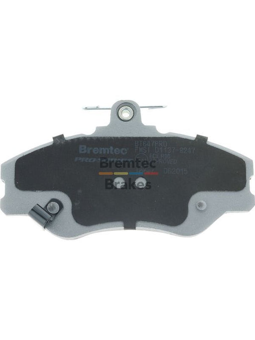 Bremtec Pro-Series Brake Pad BT647PRO Disc Brake Pad Set Bremtec    - Micks Gone Bush