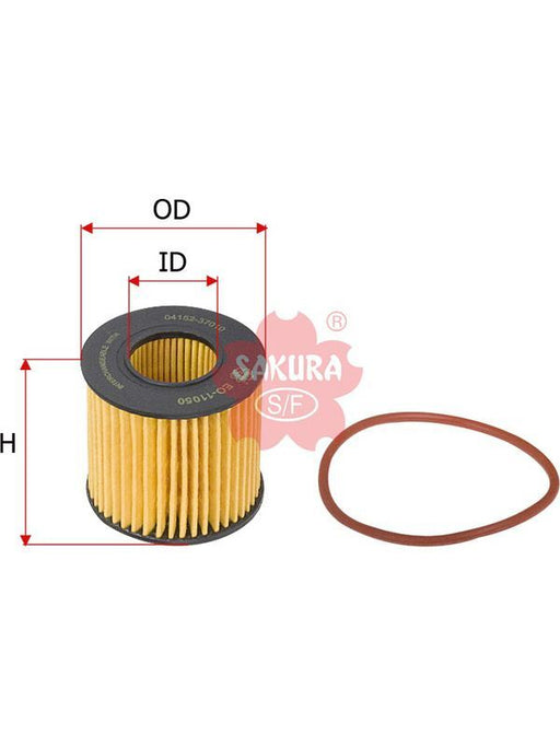 Sakura Oil Filter EO-13050 Engine Oil Filter Sakura    - Micks Gone Bush