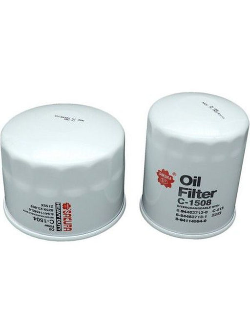 Sakura Spin-On Oil Filter [Ref Ryco Z333] Pack of 2 C-1512-S Engine Oil Filter Sakura    - Micks Gone Bush