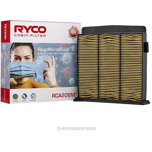 Ryco RCA206M MicroShield Cabin Air Filter for Mitsubishi Lancer Cabin Air Filter (Single) Ryco    - Micks Gone Bush