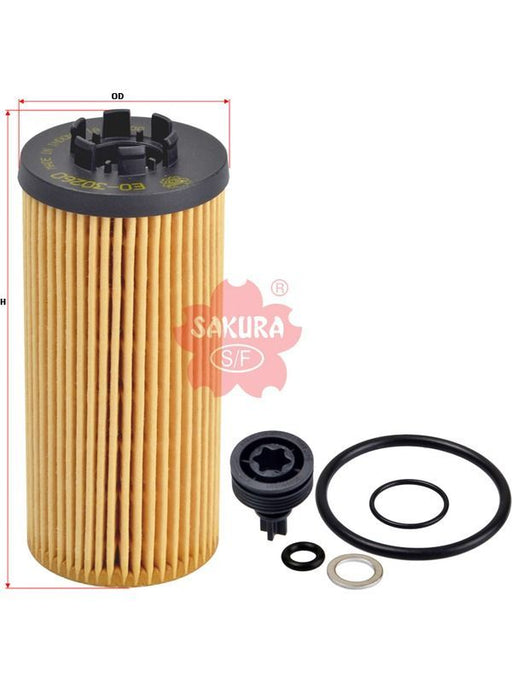 Sakura Oil Filter EO-30260 Engine Oil Filter Sakura    - Micks Gone Bush