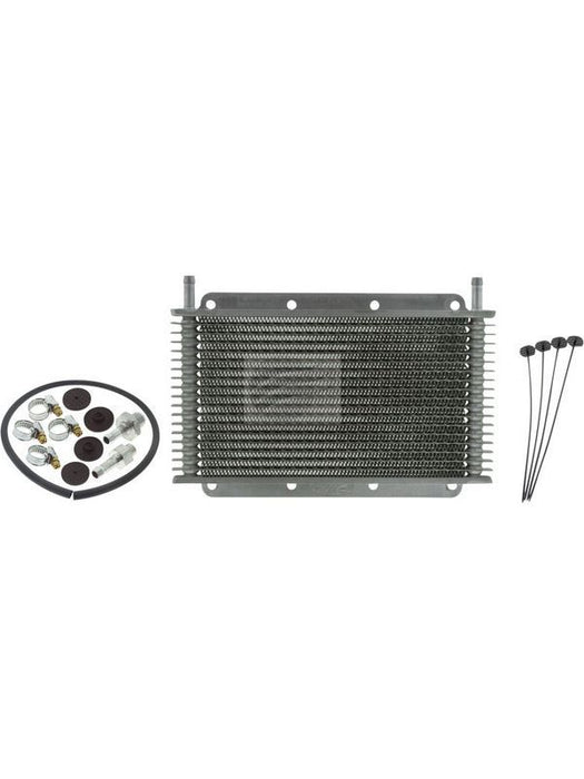 Jayrad 44046 Barb Universal Transmission Oil Cooler Kit 280X150X19 TC0677 Engine Oil Cooler Jayrad    - Micks Gone Bush