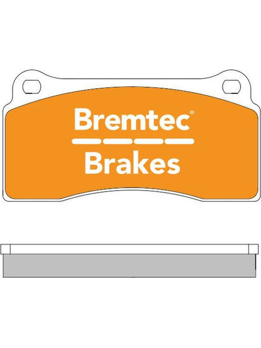 Bremtec Endure 4WD Brake Pad BT1441E Disc Brake Pad Set Bremtec    - Micks Gone Bush