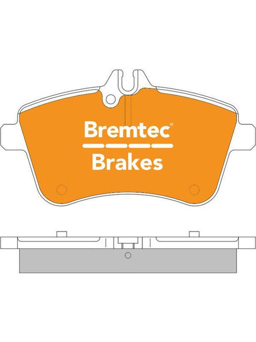 Bremtec Trade Line Brake Pad BT1938TS Disc Brake Pad Set Bremtec    - Micks Gone Bush