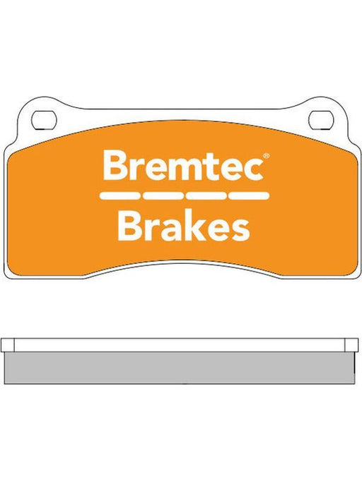 Bremtec Pro-Series Brake Pad BT1441PRO Disc Brake Pad Set Bremtec    - Micks Gone Bush