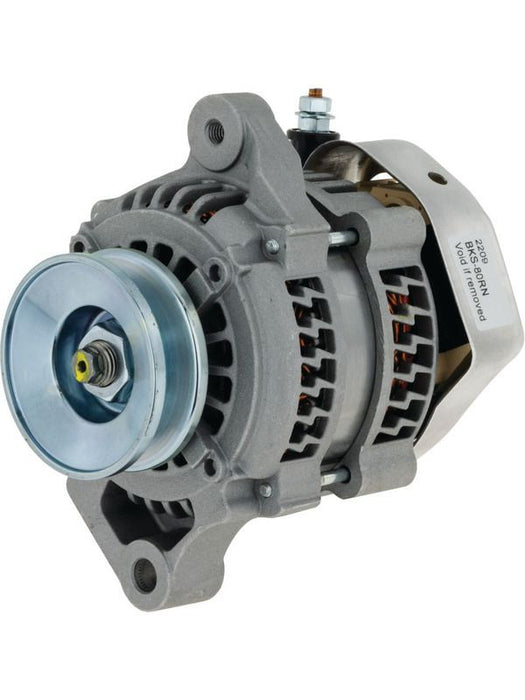 Jaylec Alternator 12V Universal 80A Single Wire BKS-80RN Natural Finish Alternator Jaylec    - Micks Gone Bush