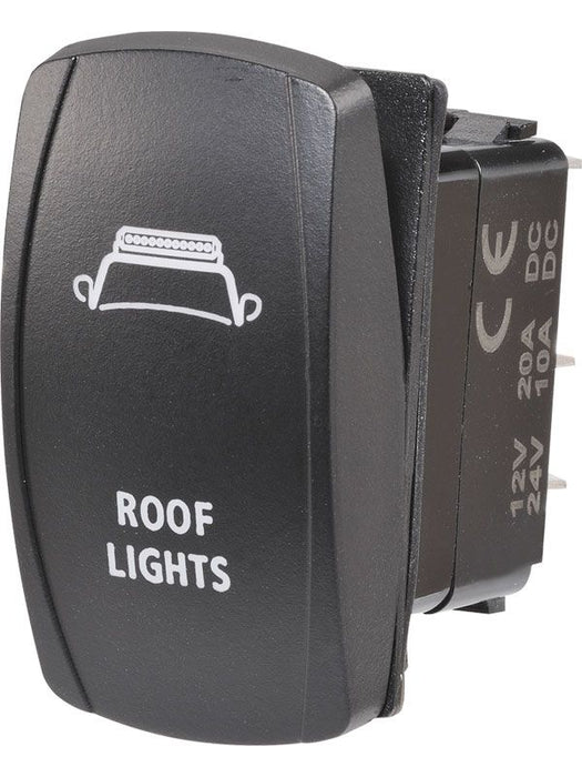 LED Sealed Rocker Switch with Roof Lights Symbol 63226BL by Narva Switches & Controls Narva    - Micks Gone Bush