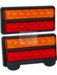 Autolamps 2-Pack LED Stop/Tail/Indicator Lamp Set with License Plate Lamp Tail Lights Autolamps LED    - Micks Gone Bush