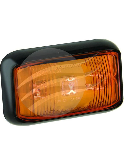 Autolamps LED Side Direction Indicator Lamp 12/24V Black Housing 3M Cable 58AM3 Turn Signals Autolamps LED    - Micks Gone Bush