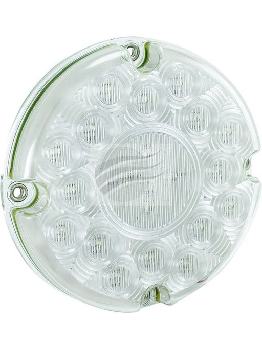 Autolamps Round LED White Reverse Lamp - 12V, 20 Leds 5585W Reverse Lamps Autolamps LED    - Micks Gone Bush