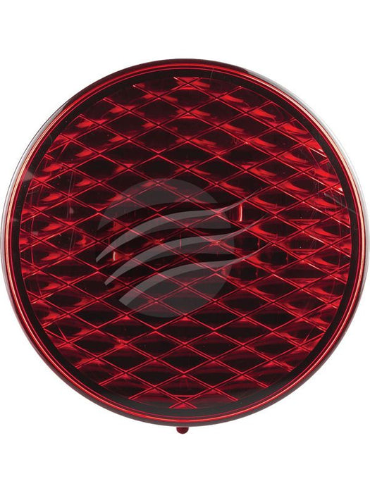 Autolamps 80mm Round Red LED Rear Stop/Tail Lamp Tail Lights Autolamps LED    - Micks Gone Bush