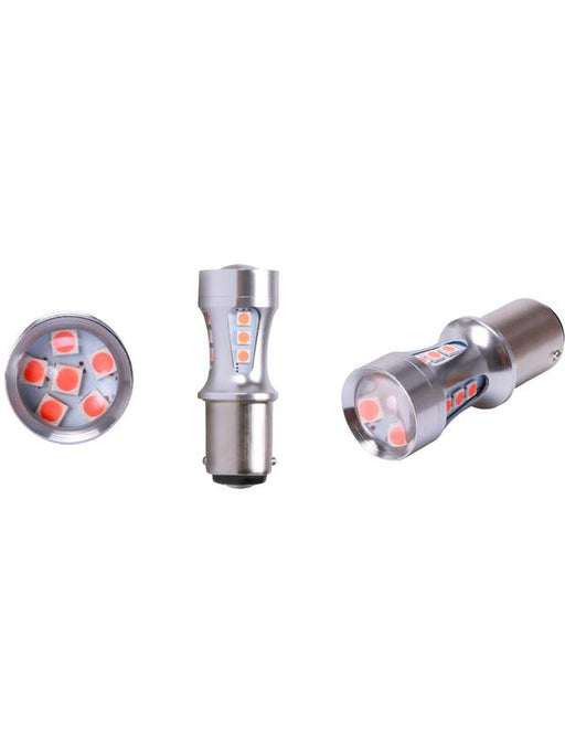 Autolamps Red LED Bayonet Globe 12V Bay15D P21/5W Base - Pack of 1 LED Lights Autolamps LED    - Micks Gone Bush