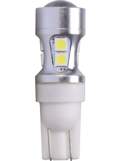 Autolamps Pkt 1 White LED Wedge Globe 12/24V [ref Narva 18060BL] Pack 1 T10WM LED Lights Autolamps LED    - Micks Gone Bush