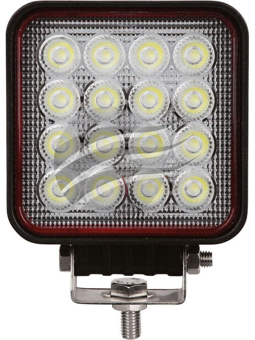 Autolamps LED Round Worklamp - Powerful 48W Flood Beam with 16 LEDs LED Lights Autolamps LED    - Micks Gone Bush