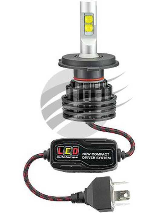 LED Headlight Upgrade Kit H4-5000LM for Enhanced Visibility LED Lights Autolamps LED    - Micks Gone Bush