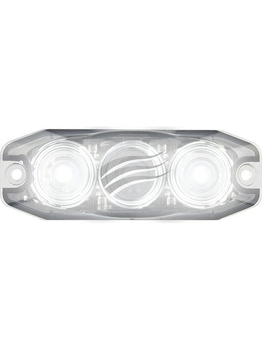 Autolamps White 3 Module LED Emergency Lamp 12/24V Flush Mount 25cm Emergency and Warning Lights Autolamps LED    - Micks Gone Bush