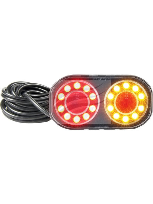 Boat Trailer LED Stop/Tail/Indicator/Licence Plate Lamp Set Tail Lights Autolamps LED    - Micks Gone Bush