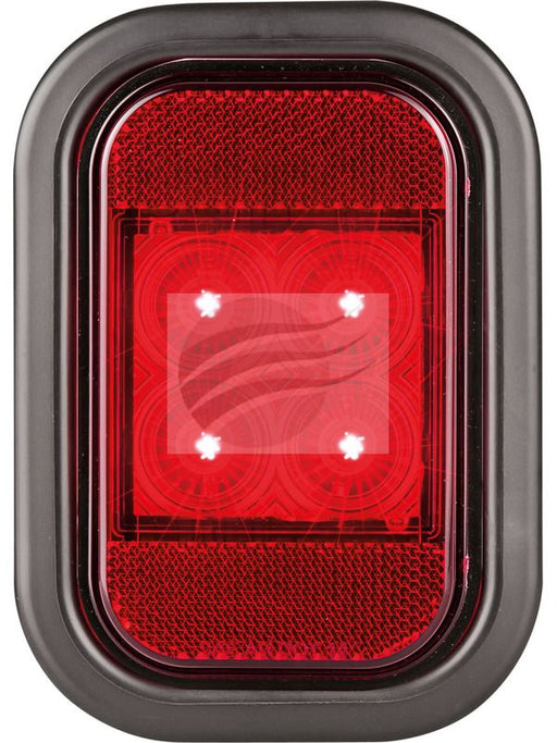 Autolamps LED Stop/Tail Lamp 12/24V with Reflex Reflector and Grommet 133RMG Tail Lights Autolamps LED    - Micks Gone Bush