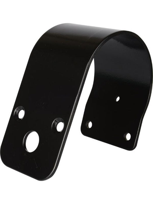 GME 76mm Black UHF Antenna Mounting Bracket with Wrap Around Bull Bar Design  GME Default Title   - Micks Gone Bush