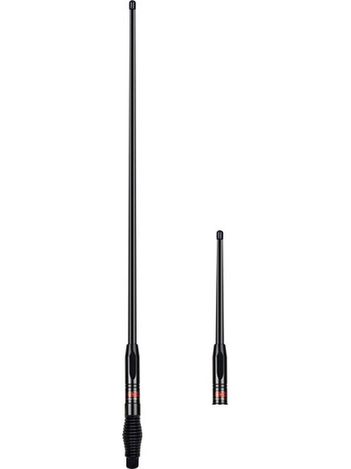 GME 1.2M All Terrain UHF AE4705B + Aw4704B Whip Twin Antenna Pack  GME Default Title   - Micks Gone Bush